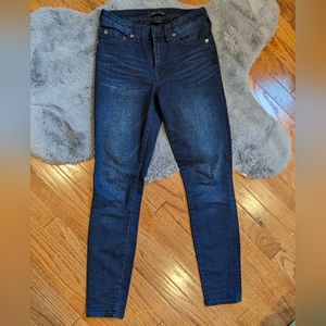True Religion Skinny Jeans Dark Blue Navy Denim Jeans